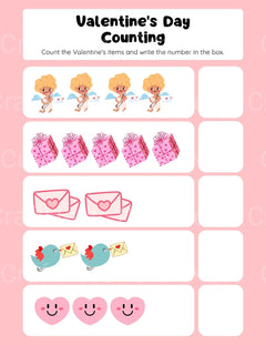 Valentine's Day Activity Book for Kids - CraftNest - Digital Crafting and Art