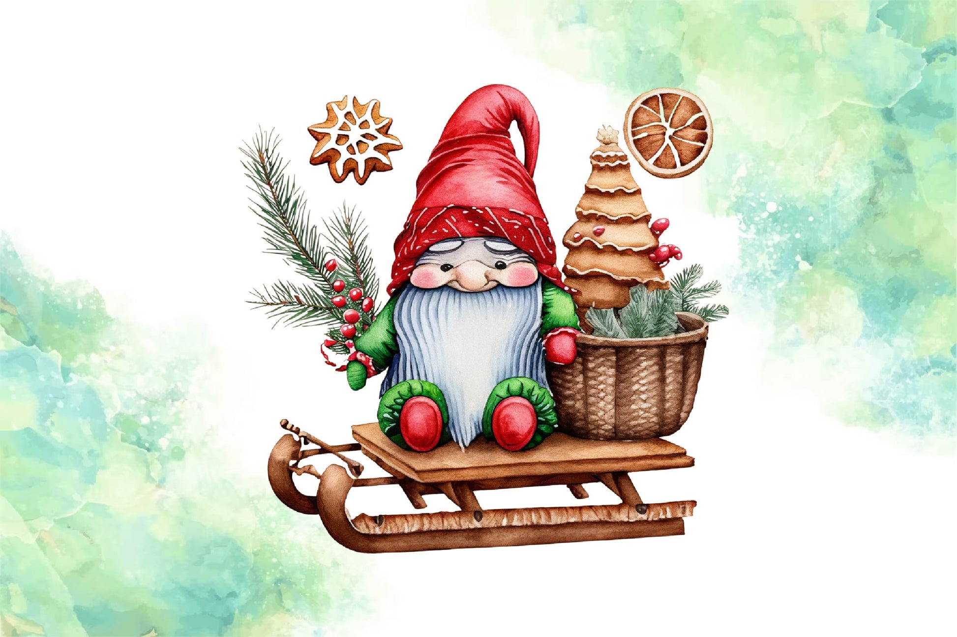 Gnome With Cookies Clipart Bundle - CraftNest - Digital Crafting and Art