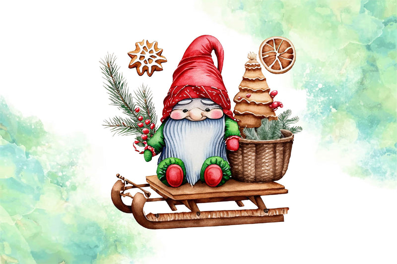 Gnome With Cookies Clipart Bundle - CraftNest - Digital Crafting and Art