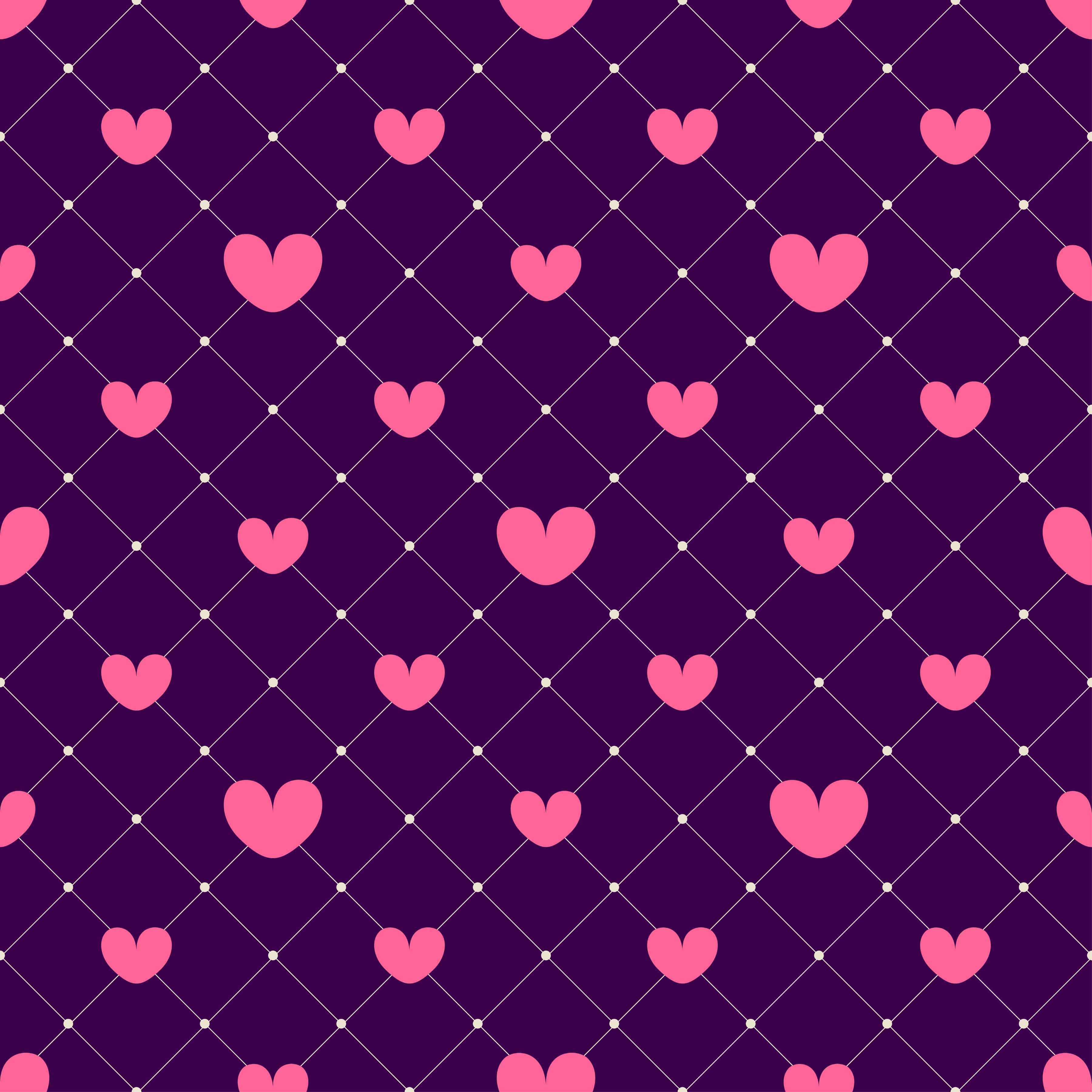 Valentine's Seamless Digital Paper 1 - CraftNest - Digital Crafting and Art