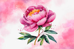 Pink Peony Set Clipart Bundle - CraftNest - Digital Crafting and Art