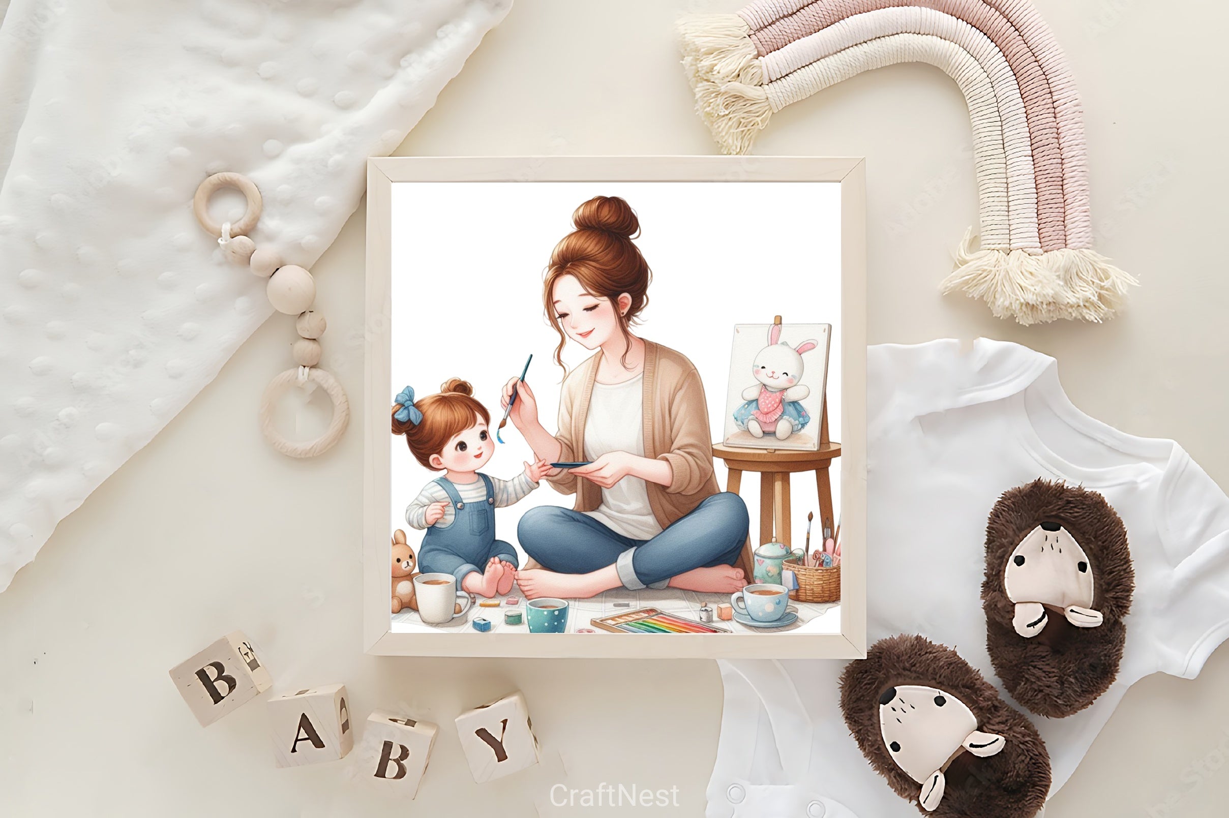 Mother's Day Clipart Bundle 5 - CraftNest - Digital Crafting and Art