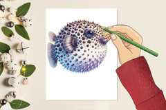 Unique Pufferfish Clipart Bundle - CraftNest - Digital Crafting and Art