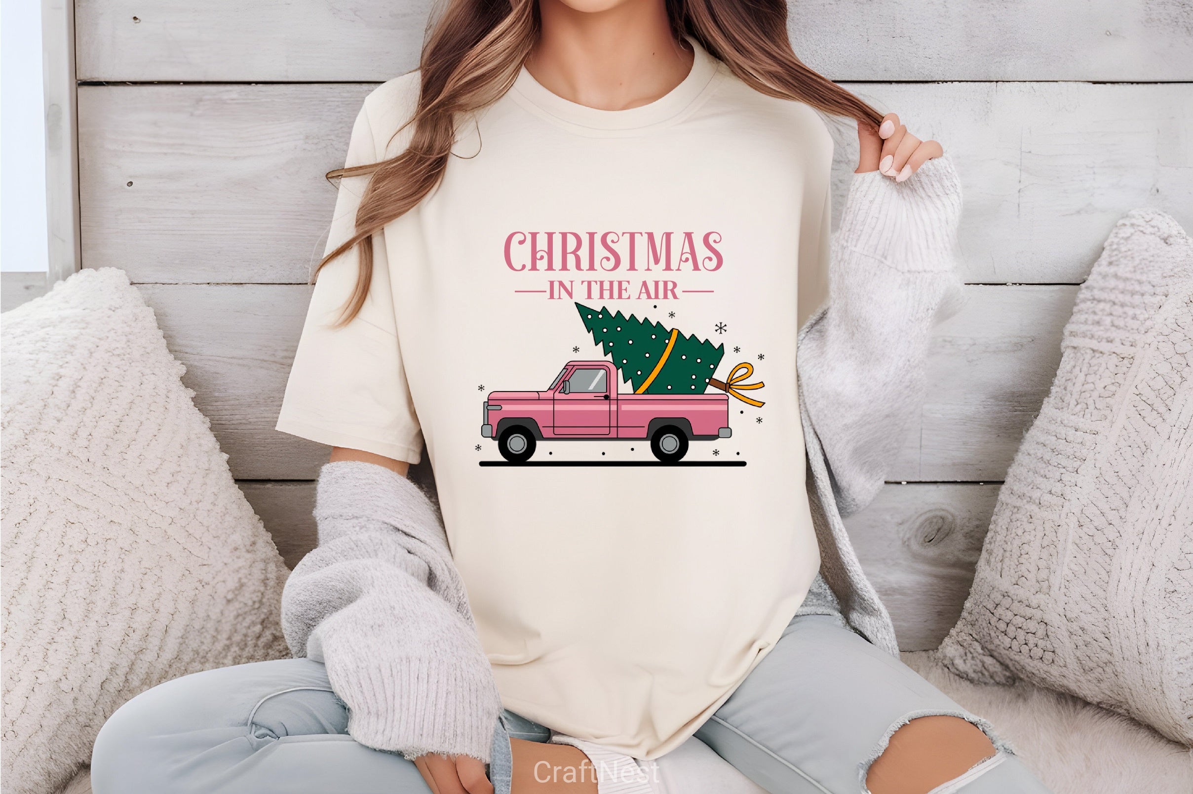 Christmas Truck Clipart Bundle 10 - CraftNest - Digital Crafting and Art