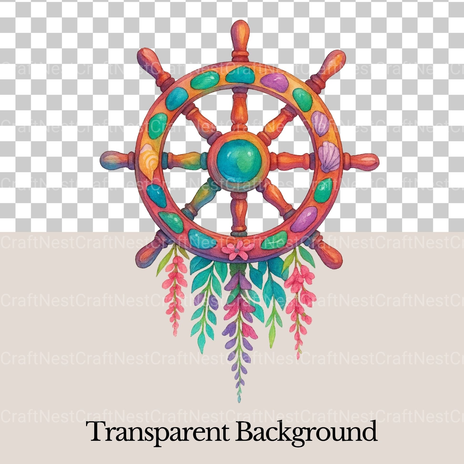 Nautical 1 Clipart Bundle - CraftNest - Digital Crafting and Art