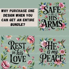 Bible Quotes Hummingbird Clipart Bundle - CraftNest - Digital Crafting and Art