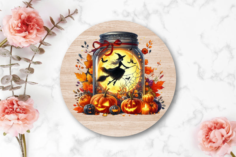 Halloween Jar Witch Clipart Bundle - CraftNest - Digital Crafting and Art