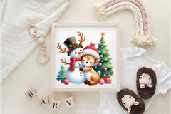 Christmas Deer Clipart Bundle 3 - CraftNest - Digital Crafting and Art