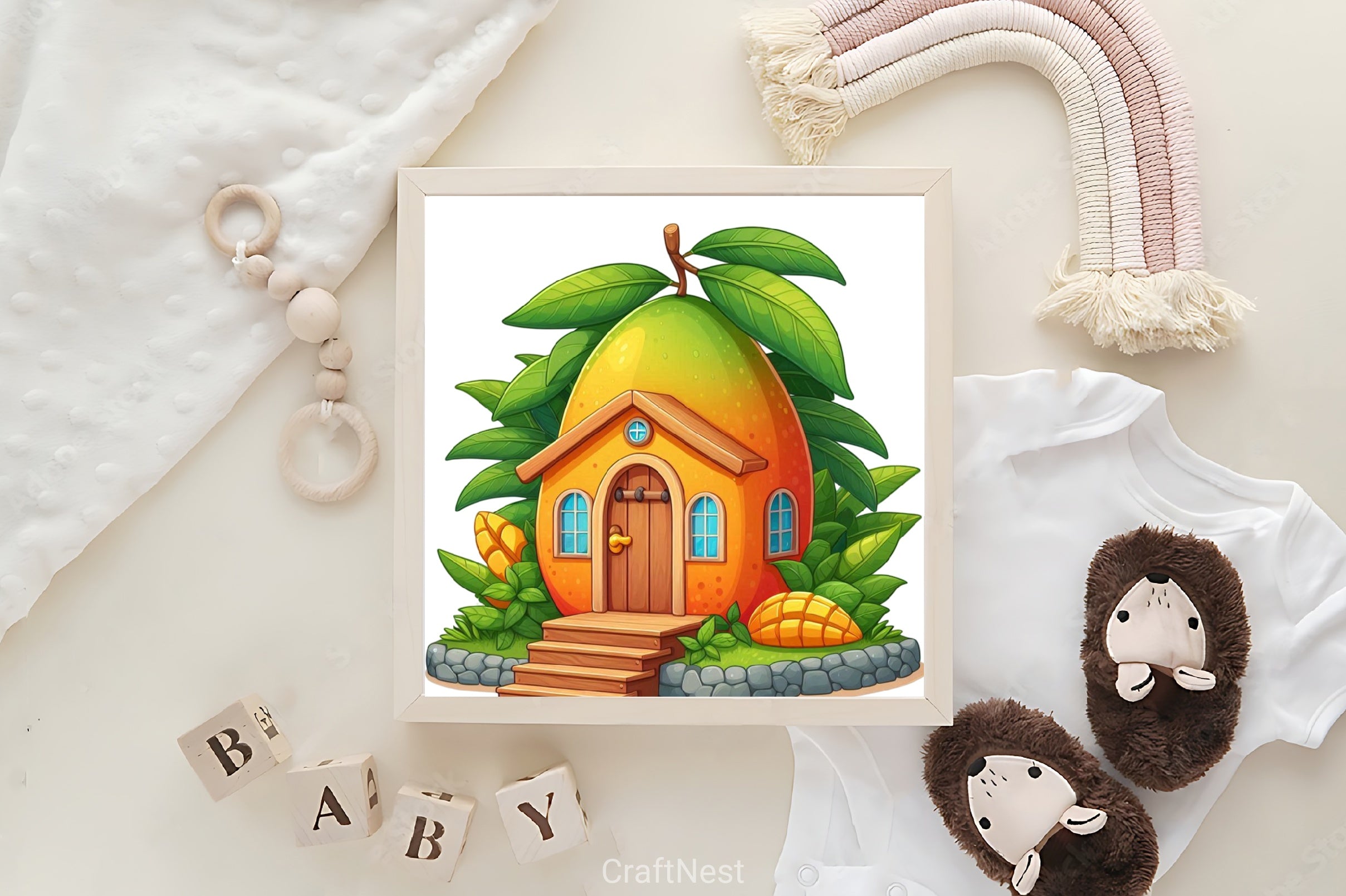 Mango House Clipart Bundle - CraftNest - Digital Crafting and Art