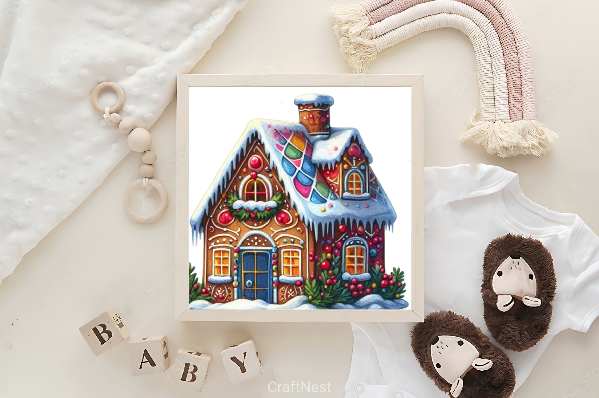 Christmas House Clipart Bundle 5 - CraftNest - Digital Crafting and Art