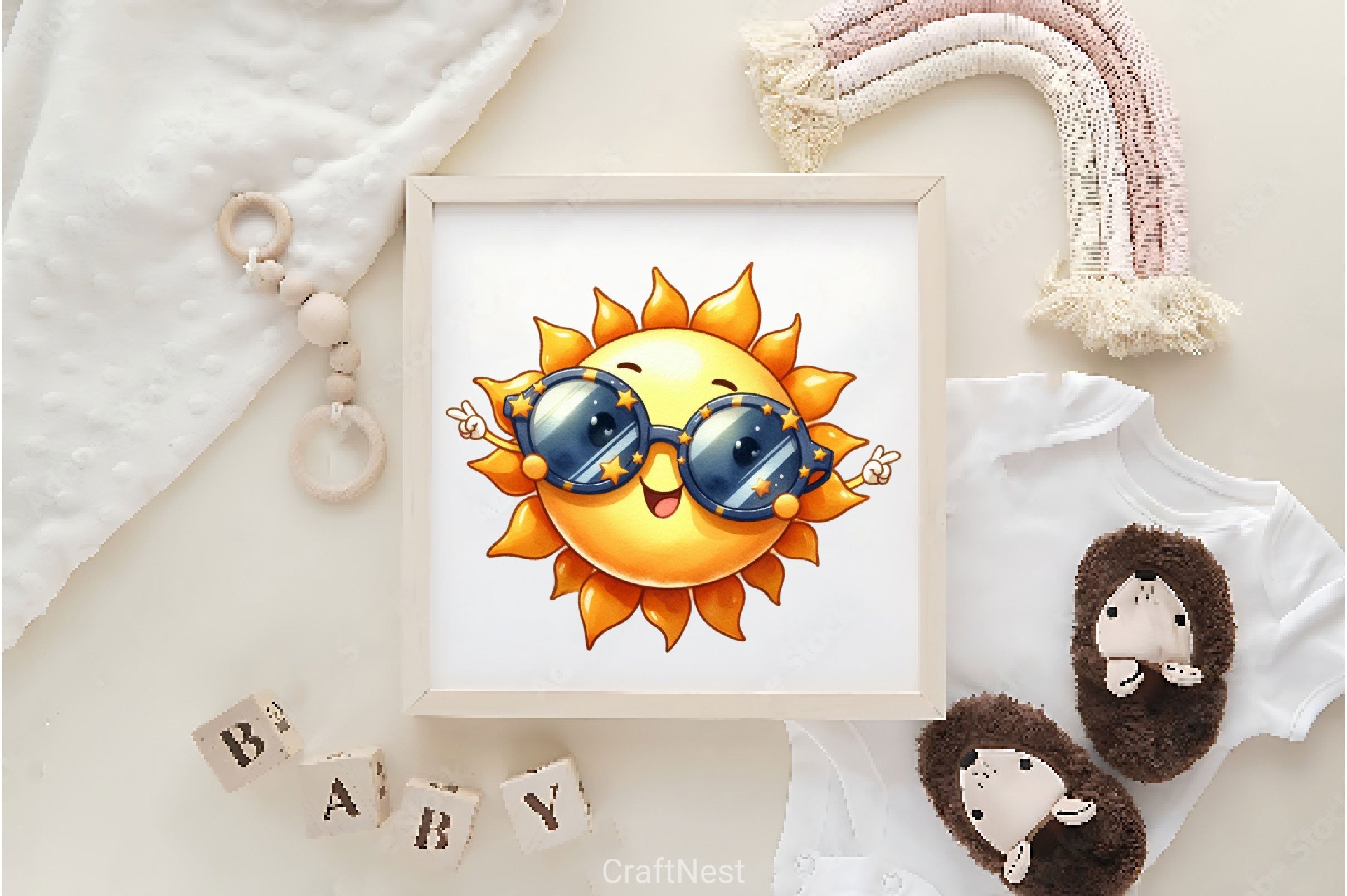 Sun Summer Clipart Bundle 2 - CraftNest - Digital Crafting and Art