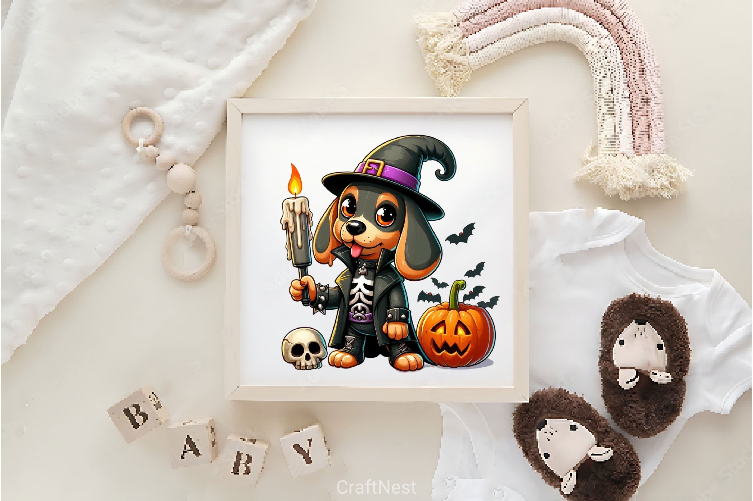 Halloween Dog Clipart Bundle 3 - CraftNest - Digital Crafting and Art