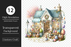 Easter Shop Clipart Bundle - CraftNest - Digital Crafting and Art