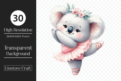Ballet Animals Clipart Bundle - CraftNest - Digital Crafting and Art