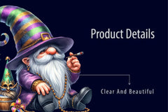 Mardi Gras Gnomes Clipart Bundle - CraftNest - Digital Crafting and Art