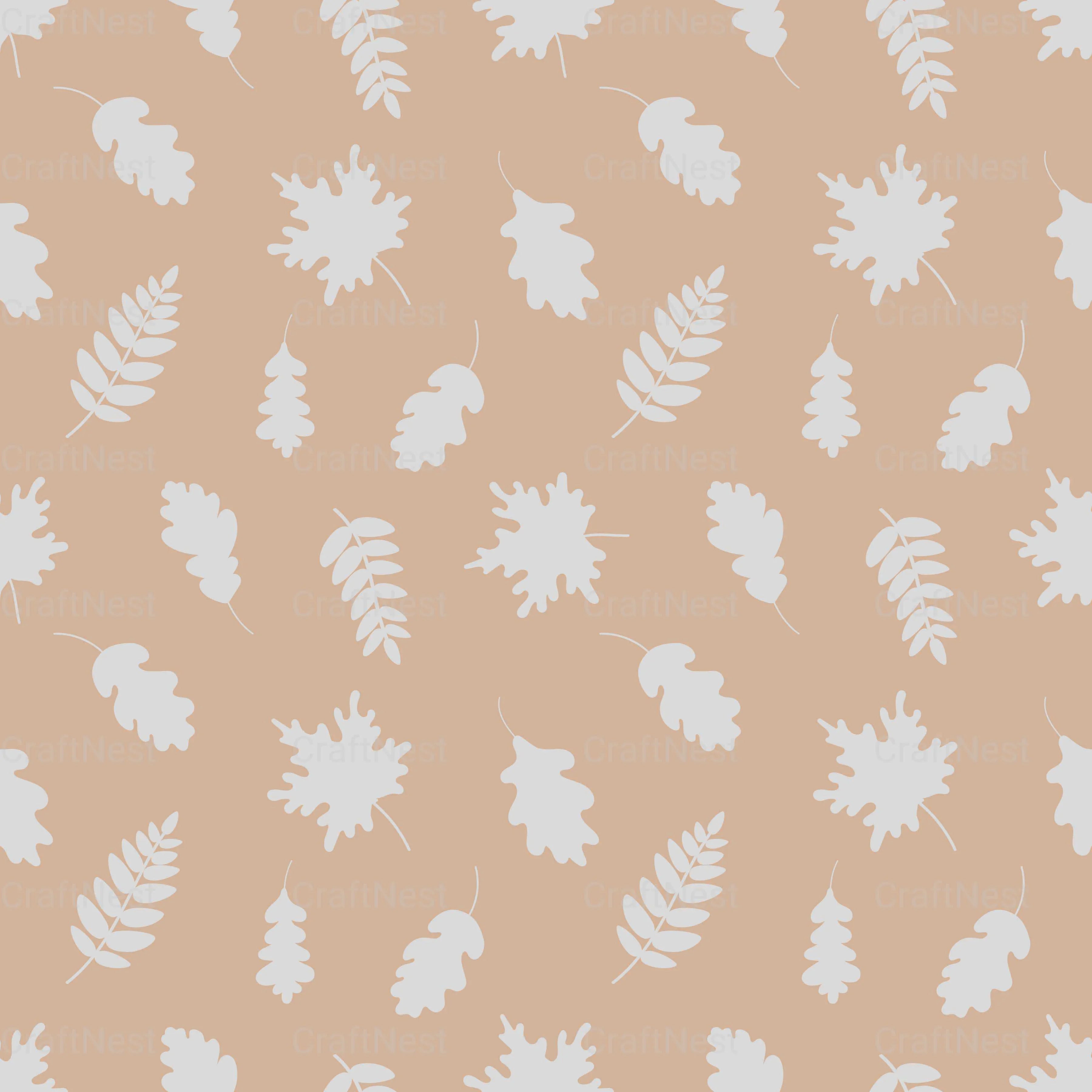 Fall Seamless Digital Paper - CraftNest - Digital Crafting and Art