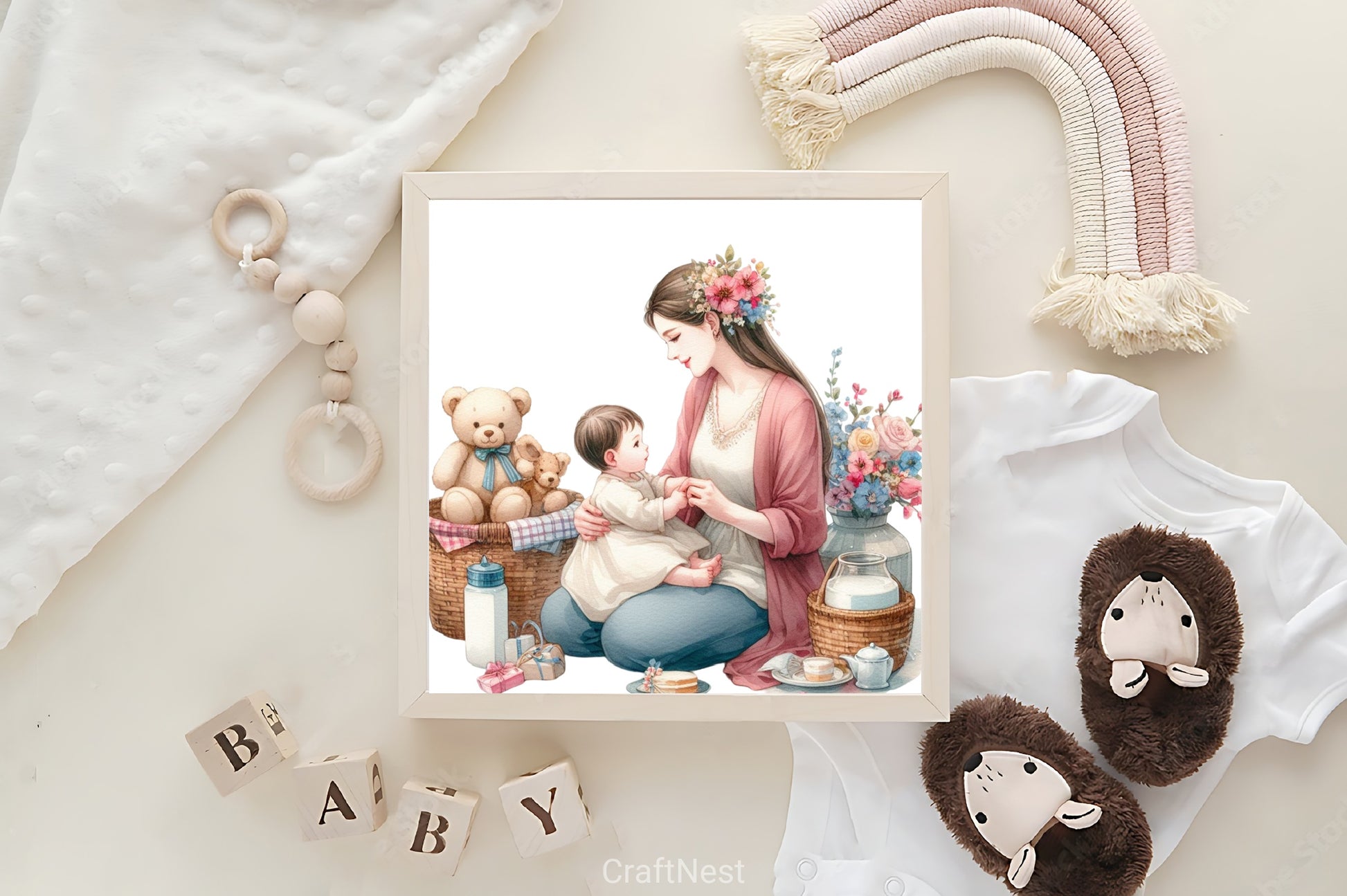 Mother's Day Clipart Bundle 6 - CraftNest - Digital Crafting and Art