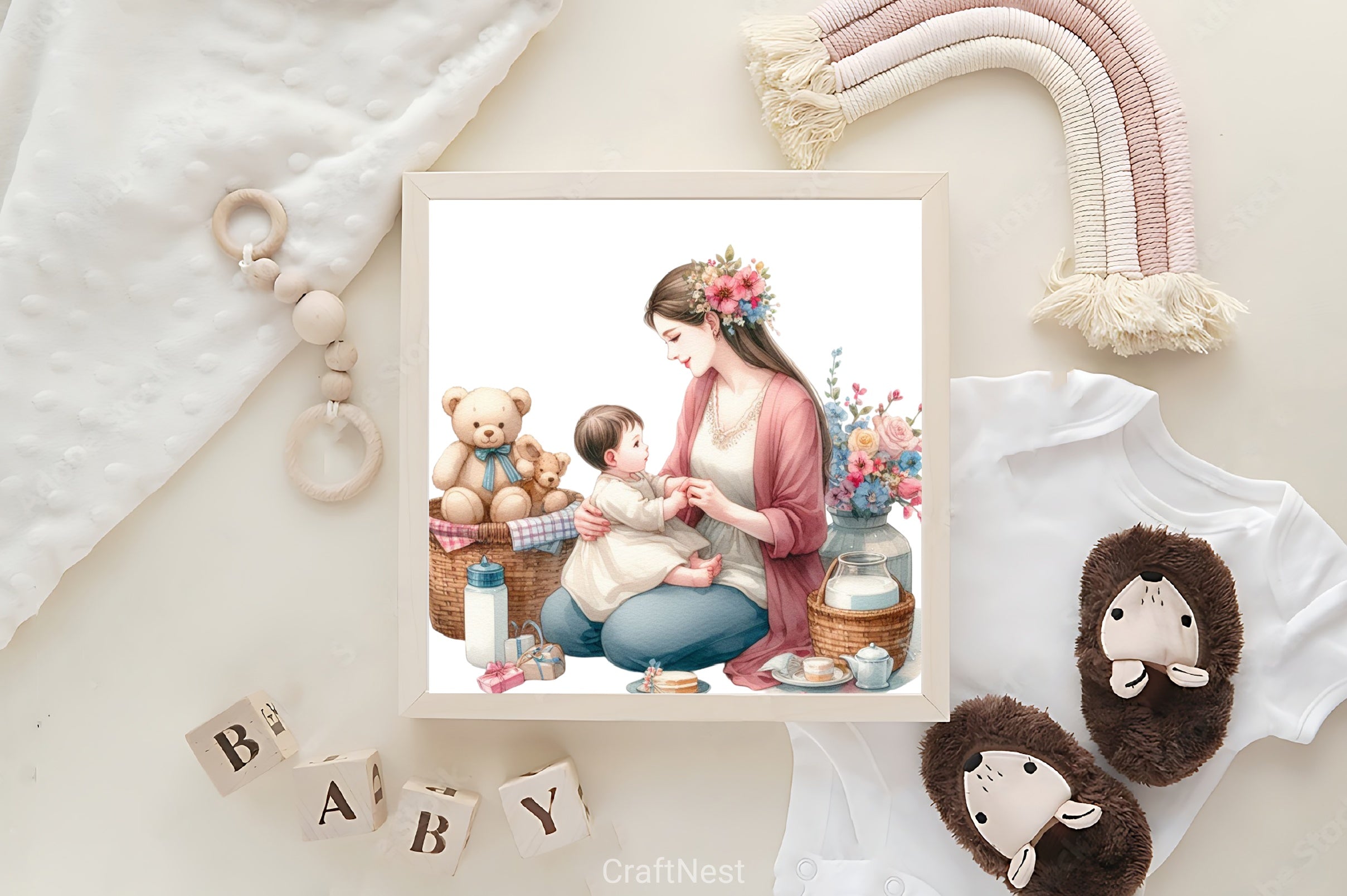 Mother's Day Clipart Bundle 6 - CraftNest - Digital Crafting and Art