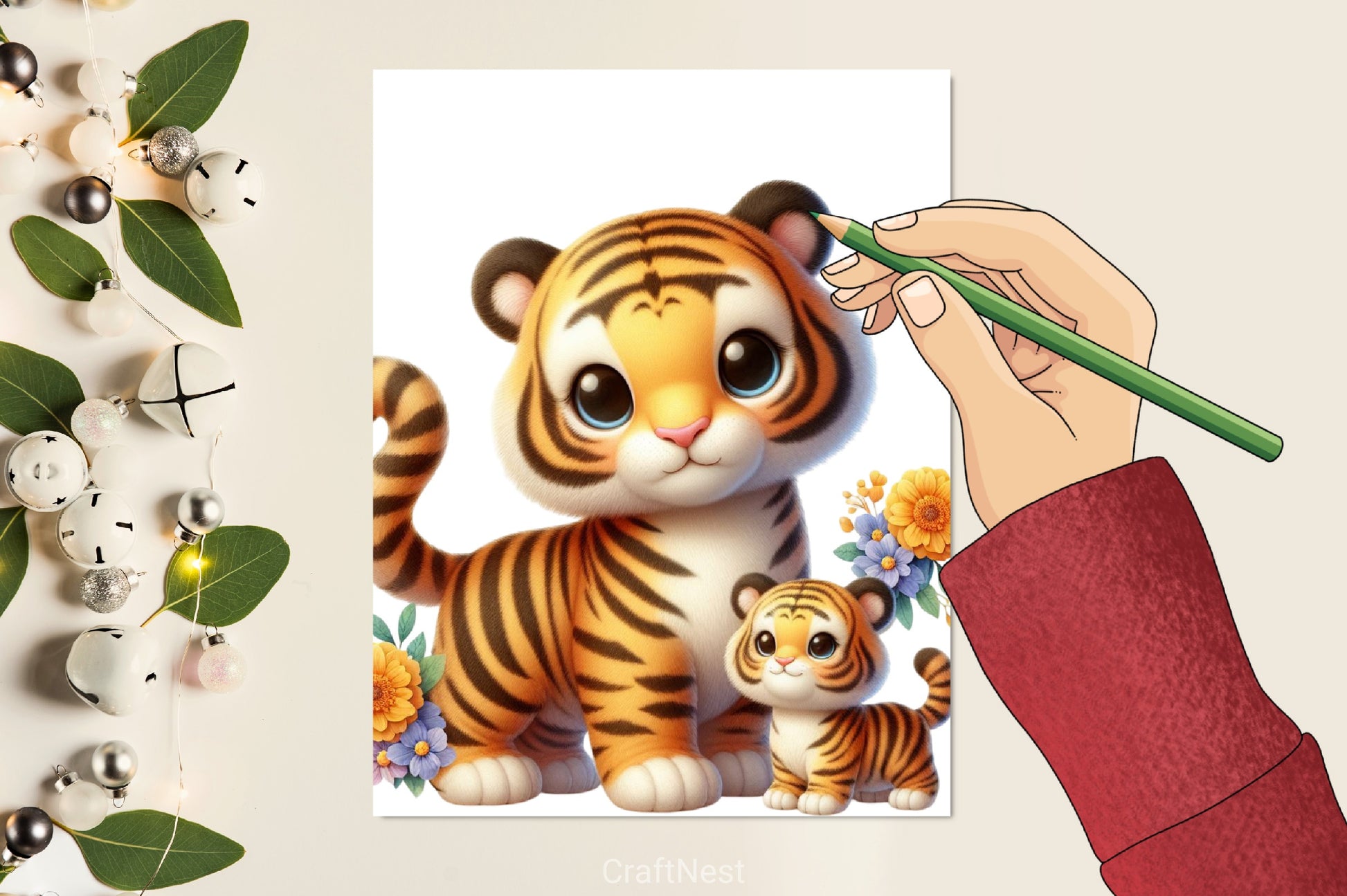 Mama & Baby Animals Clipart Bundle - CraftNest - Digital Crafting and Art