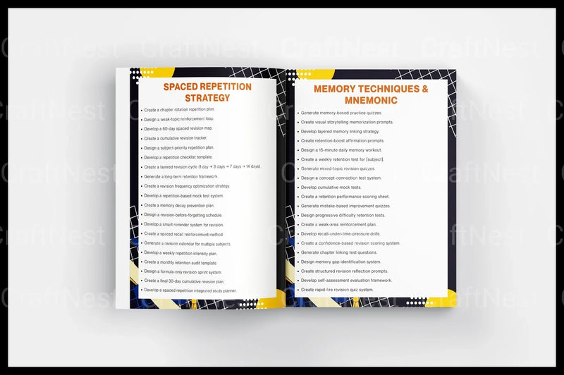 Effective Exam Strategy Guide - CraftNest - Digital Crafting and Art
