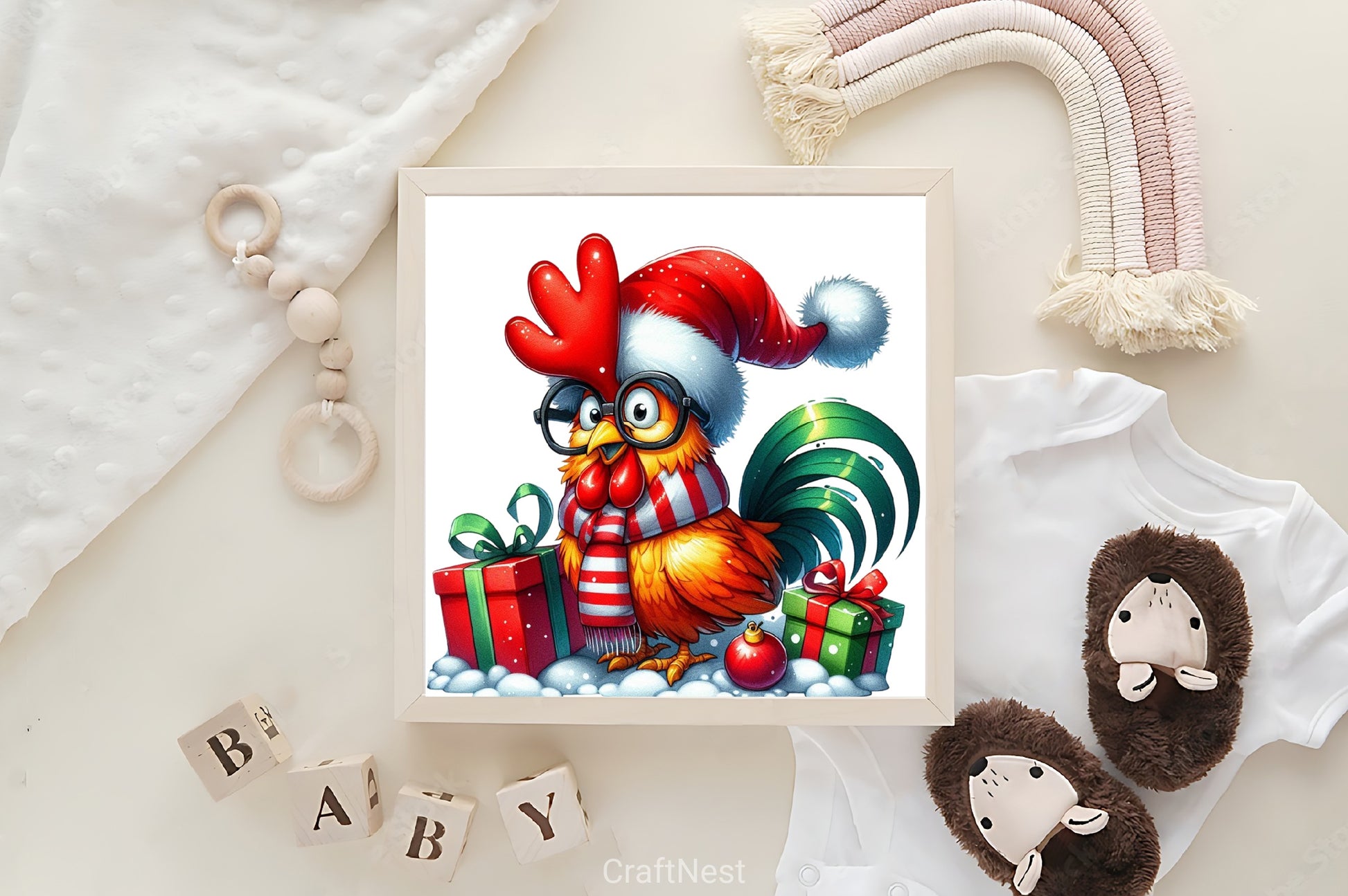 Funny Rooster Clipart Bundle - CraftNest - Digital Crafting and Art