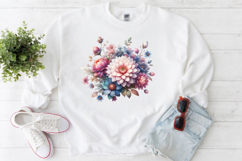 Floral Clipart Bundle - CraftNest - Digital Crafting and Art