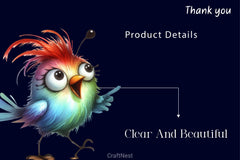Funny Bird Clipart Bundle 8 - CraftNest - Digital Crafting and Art