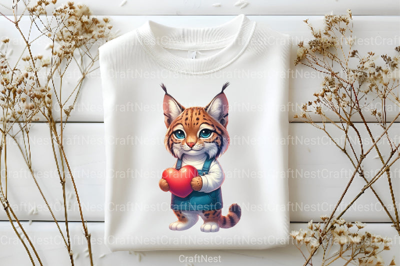 Valentine Animals Clipart Bundle 9 - CraftNest - Digital Crafting and Art