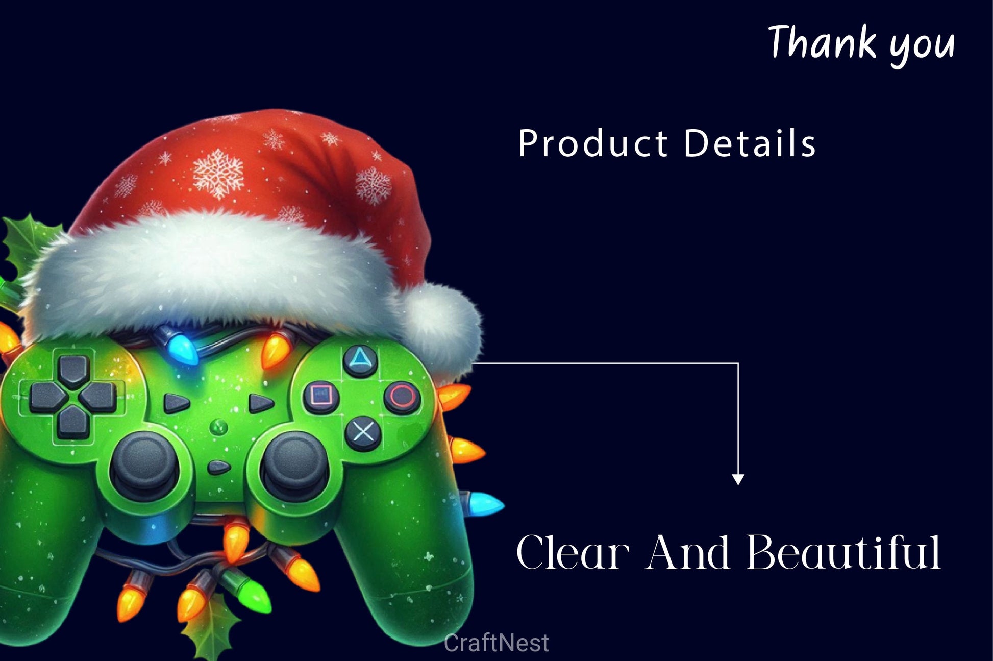 Christmas Game Controller Clipart Bundle - CraftNest - Digital Crafting and Art