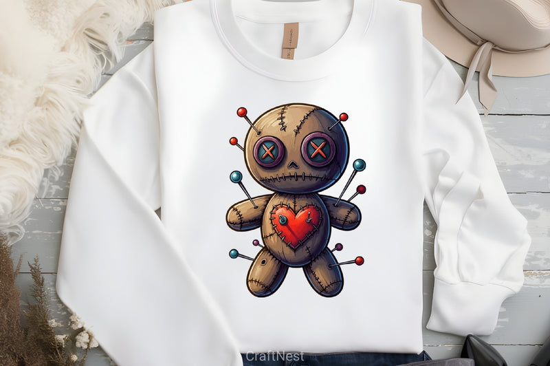 Gothic Voodoo Doll Clipart Bundle - CraftNest - Digital Crafting and Art