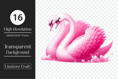 Swan Couple Clipart Bundle - CraftNest - Digital Crafting and Art