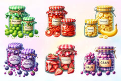 Jarful Joys Clipart Bundle - CraftNest - Digital Crafting and Art