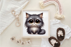 Funny Cat Grumpy Cat Clipart Bundle - CraftNest - Digital Crafting and Art