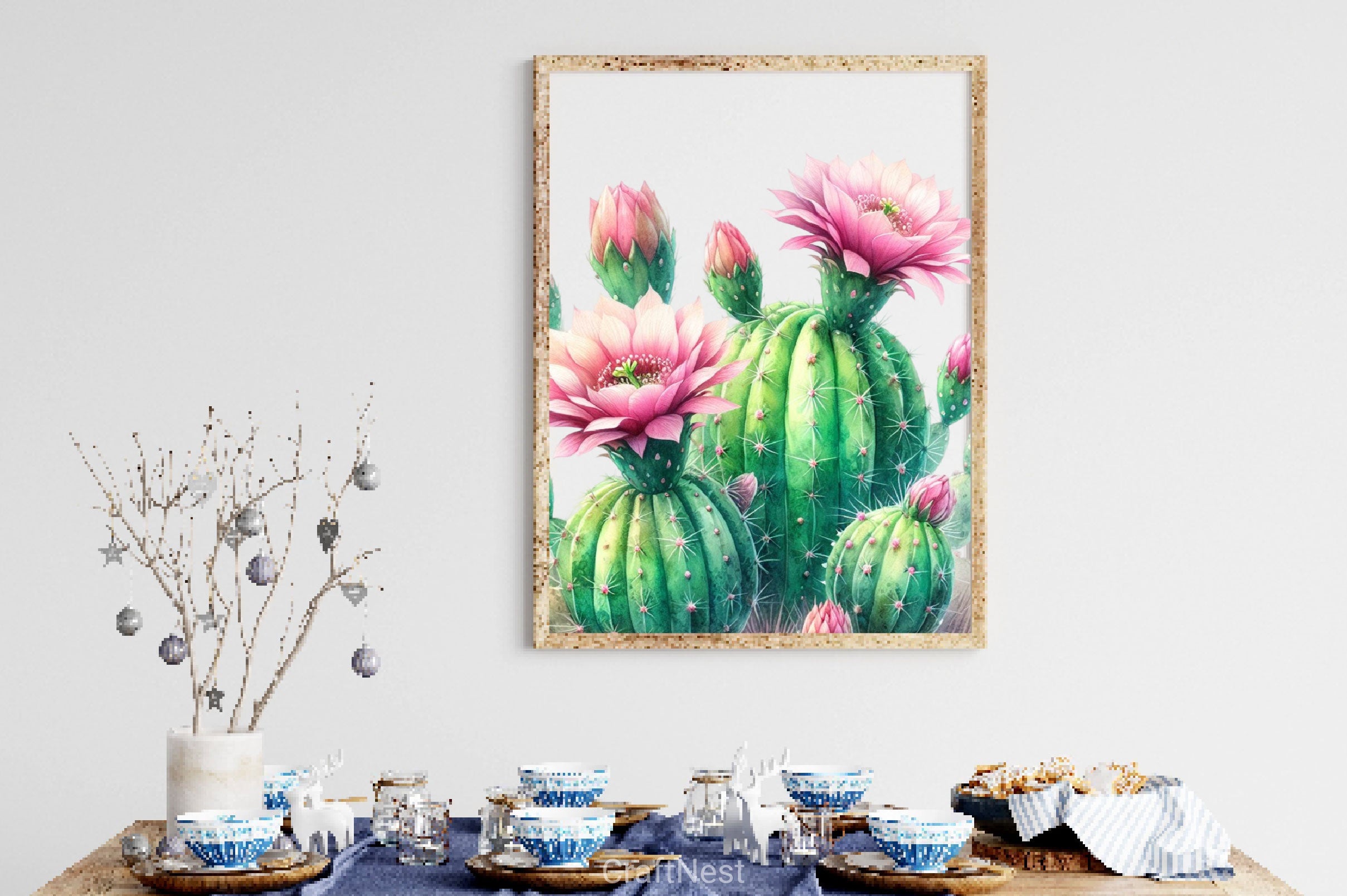 Cactus Clipart Bundle 2 - CraftNest - Digital Crafting and Art