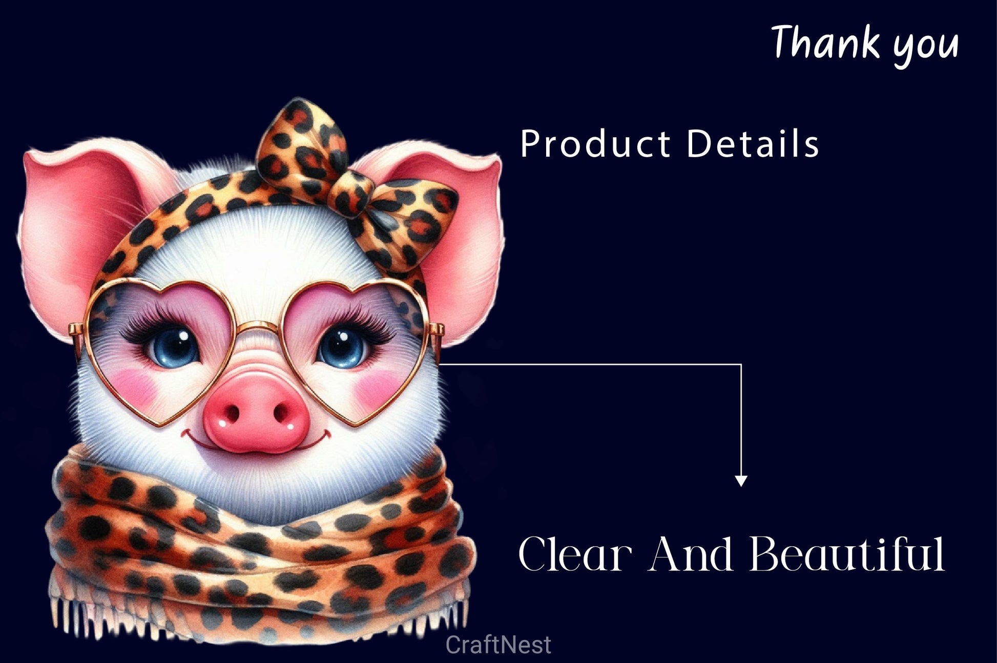 Farm Animals Face Clipart Bundle 2 - CraftNest - Digital Crafting and Art