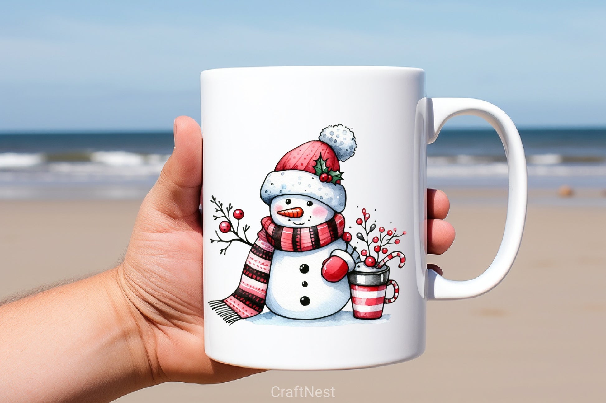 Christmas Snowman Clipart Bundle 9 - CraftNest - Digital Crafting and Art