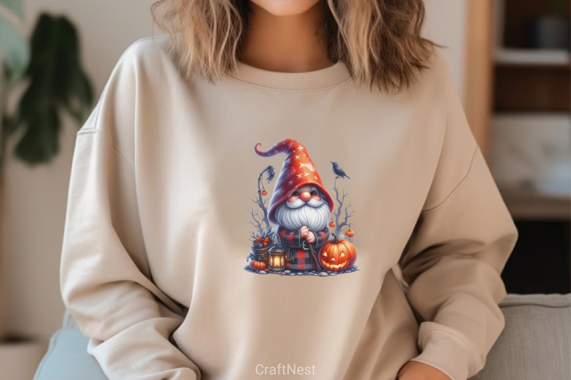 Cute Halloween Gnomes Clipart Bundle - CraftNest - Digital Crafting and Art