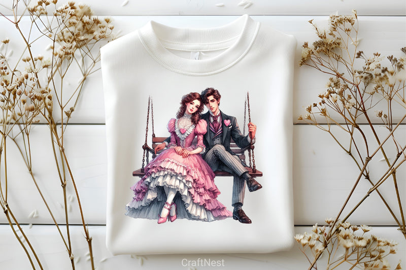 Valentine Couple Clipart Bundle 1 - CraftNest - Digital Crafting and Art