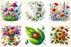 Spring Clipart Bundle 2 - CraftNest - Digital Crafting and Art