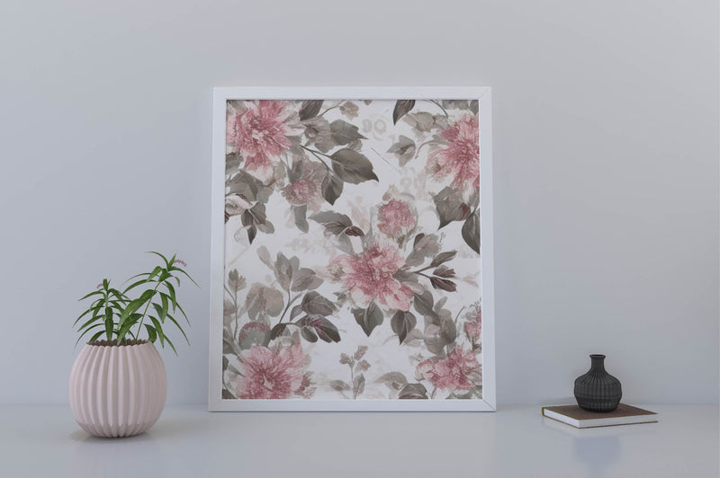 Elegant Vintage Flowers Pattern Clipart Bundle - CraftNest - Digital Crafting and Art