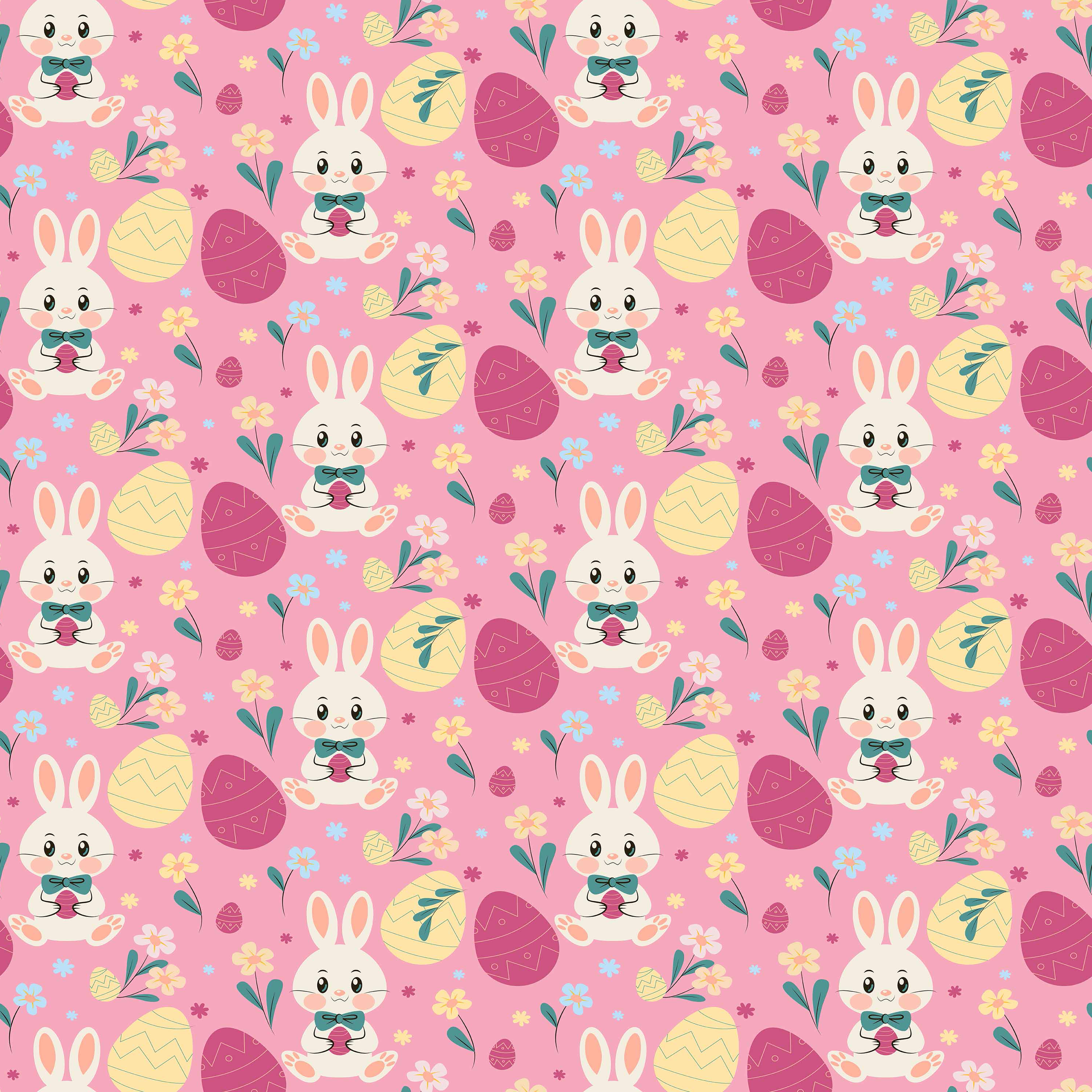 Watercolor Easter Seamless Digital Paper - CraftNest - Digital Crafting and Art