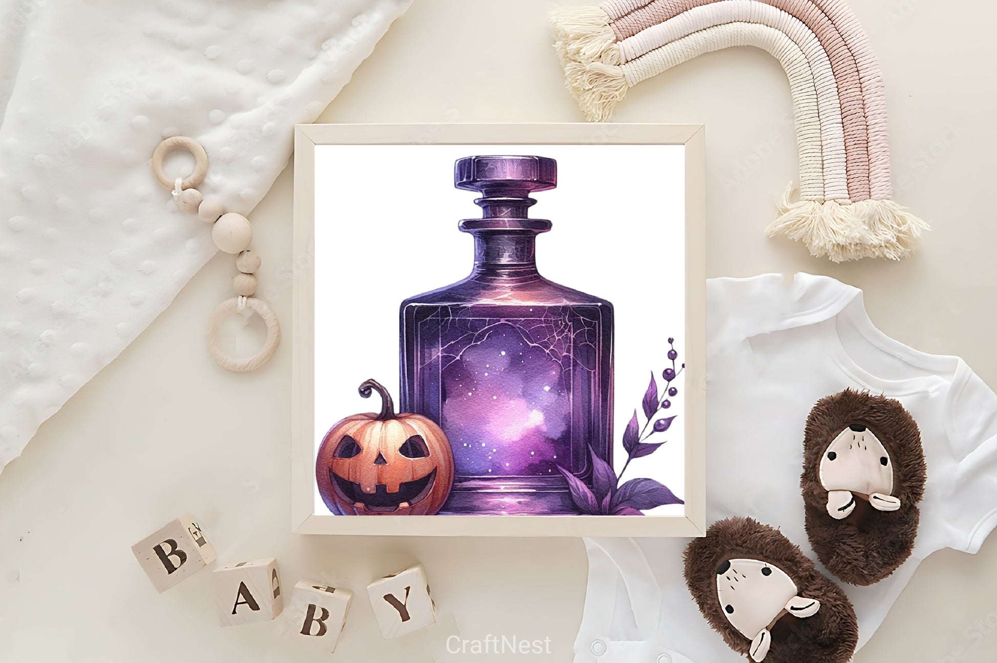 Halloween Whiskey Decanter Clipart Bundle - CraftNest - Digital Crafting and Art