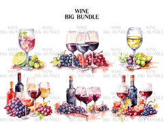 Wine Clipart - CraftNest