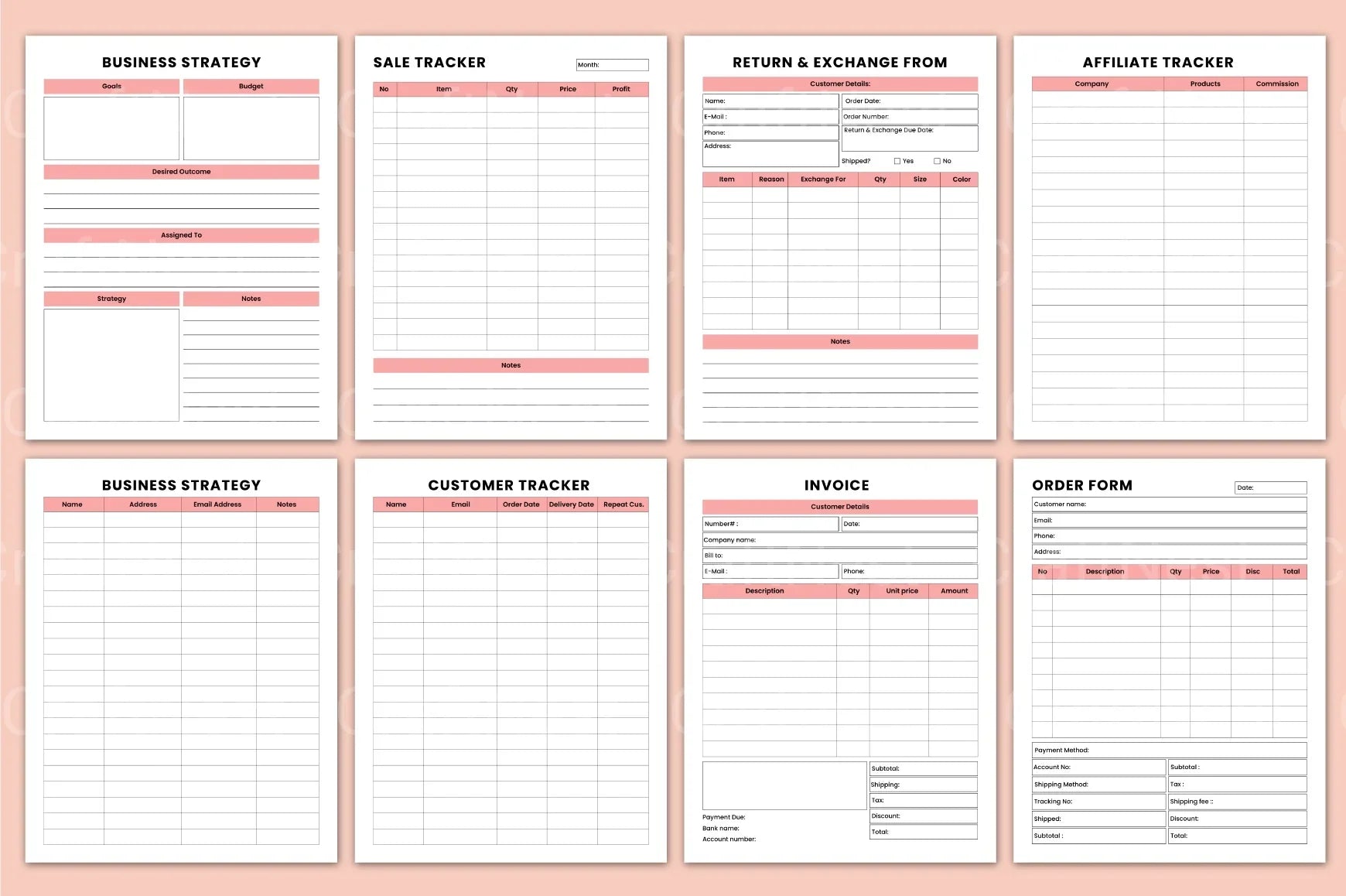 Small Business Organizer - CraftNest - Digital Crafting and Art