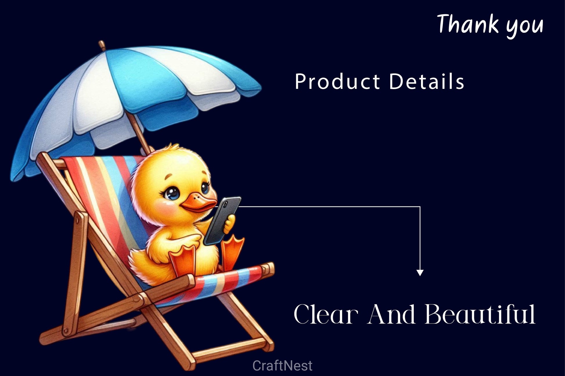 Summer Animals Relaxing On Beach Clipart Bundle 2 - CraftNest - Digital Crafting and Art