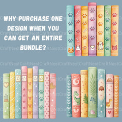 Kids Book Borders Clipart Bundle - CraftNest - Digital Crafting and Art