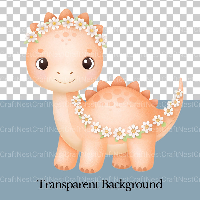 Baby Dinosaurs 1 Clipart Bundle - CraftNest - Digital Crafting and Art