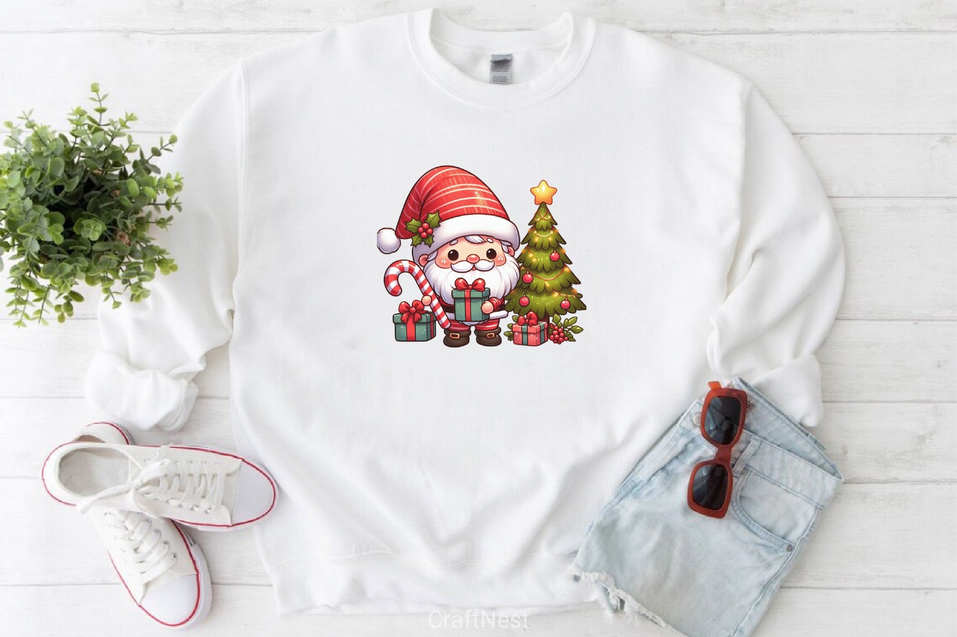 Christmas Gnome Clipart Bundle - CraftNest - Digital Crafting and Art