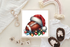 Football Santa Hat Clipart Bundle - CraftNest - Digital Crafting and Art