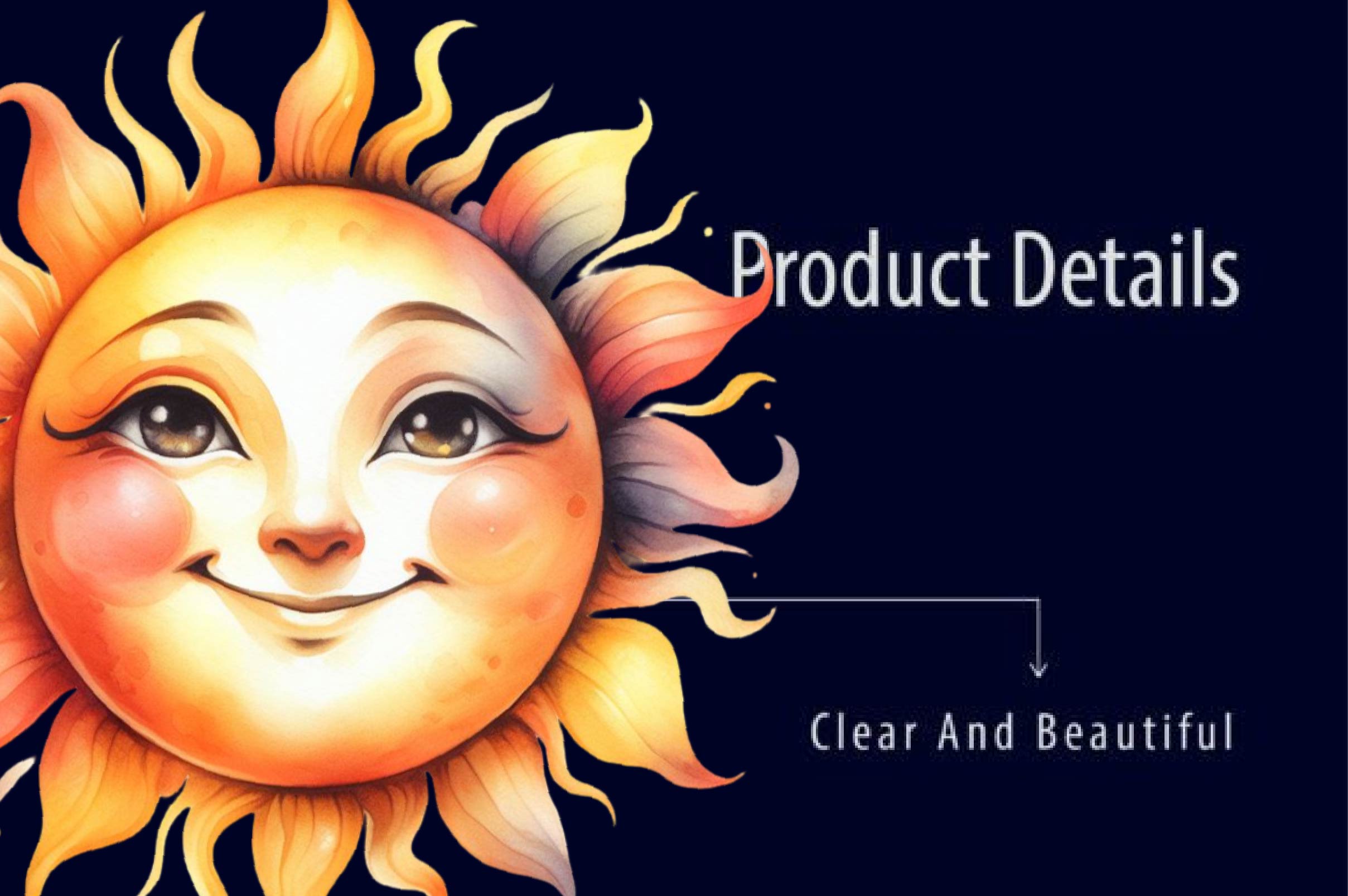 Sun Smile Clipart Bundle - CraftNest - Digital Crafting and Art